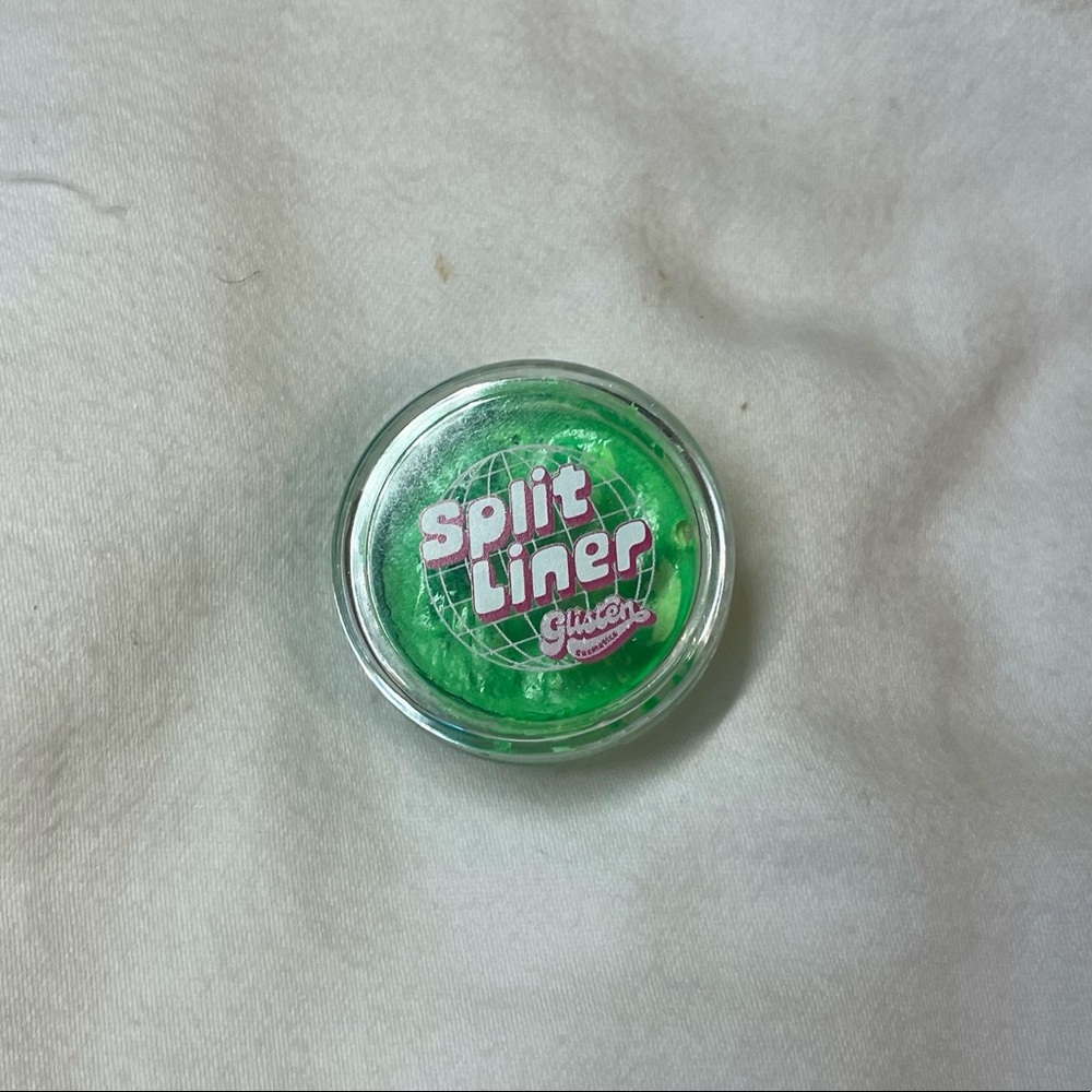 glisten cosmetics liner in split peas